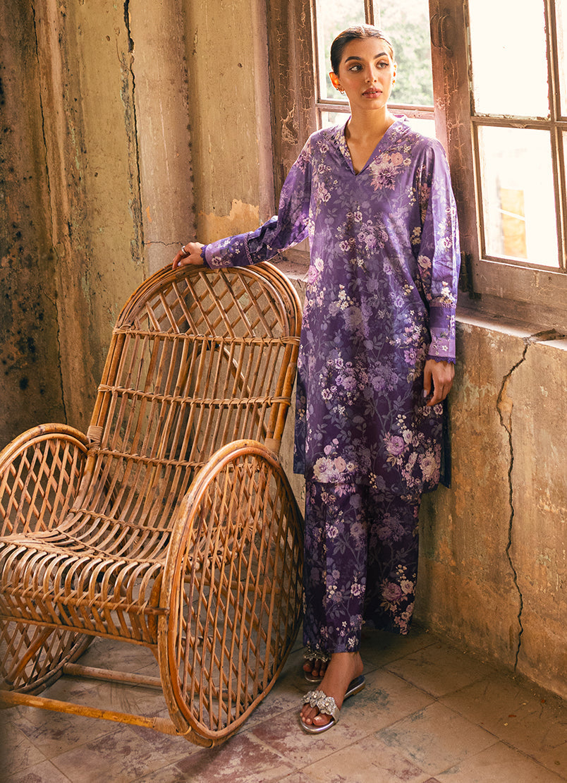 Indibelle Cotton Floral Print A-Line Co-ord Set main image 0