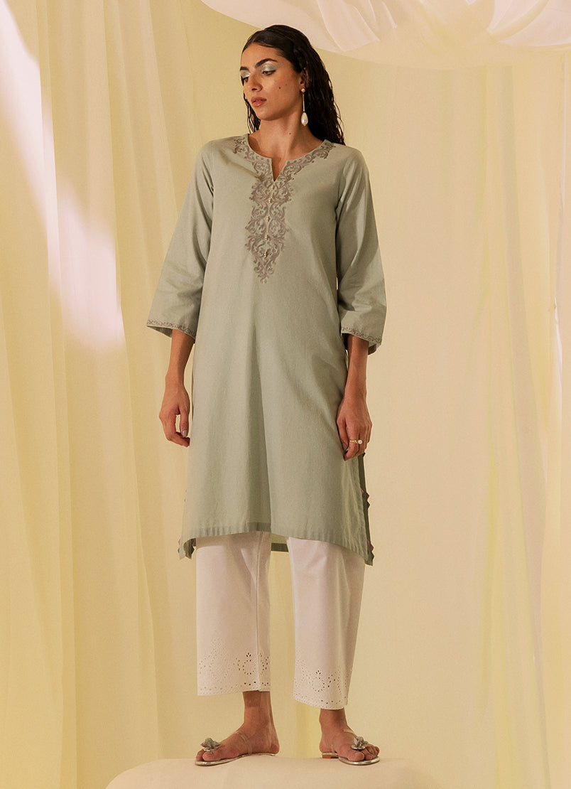 Embroidered Kurta