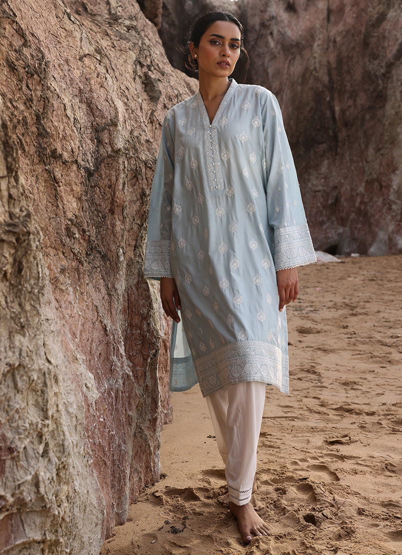 Embroidered Kurta