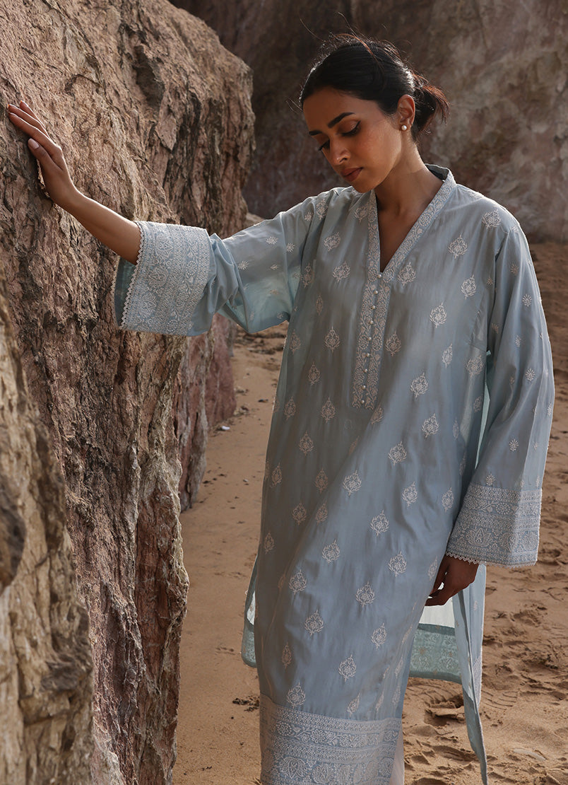 Embroidered Kurta