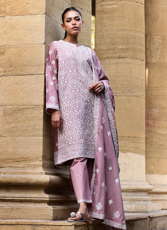 3 PC Embroidered Suit