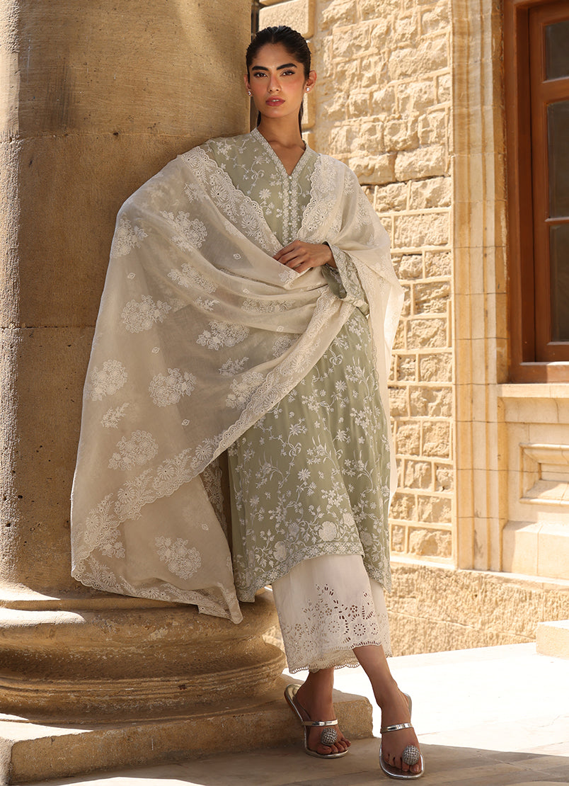 Embroidered Dupatta