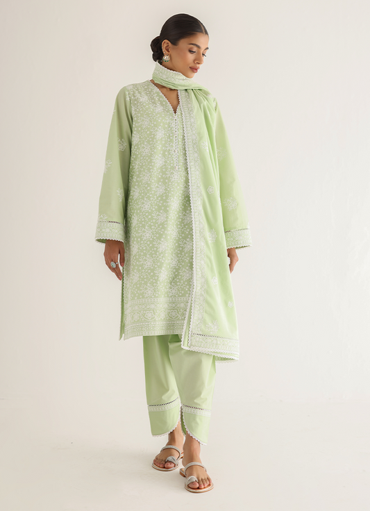 Embroidered Kurta Set