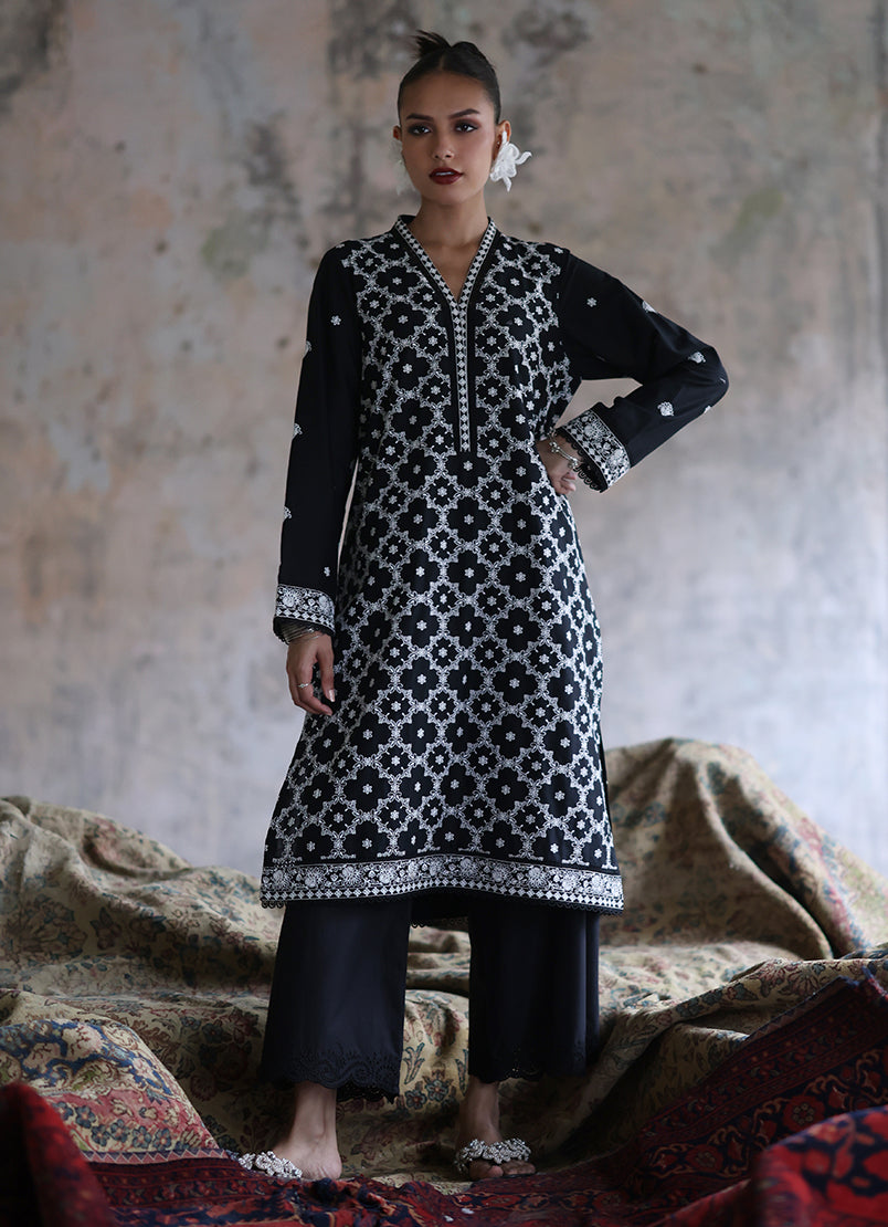 Embroidered Kurta