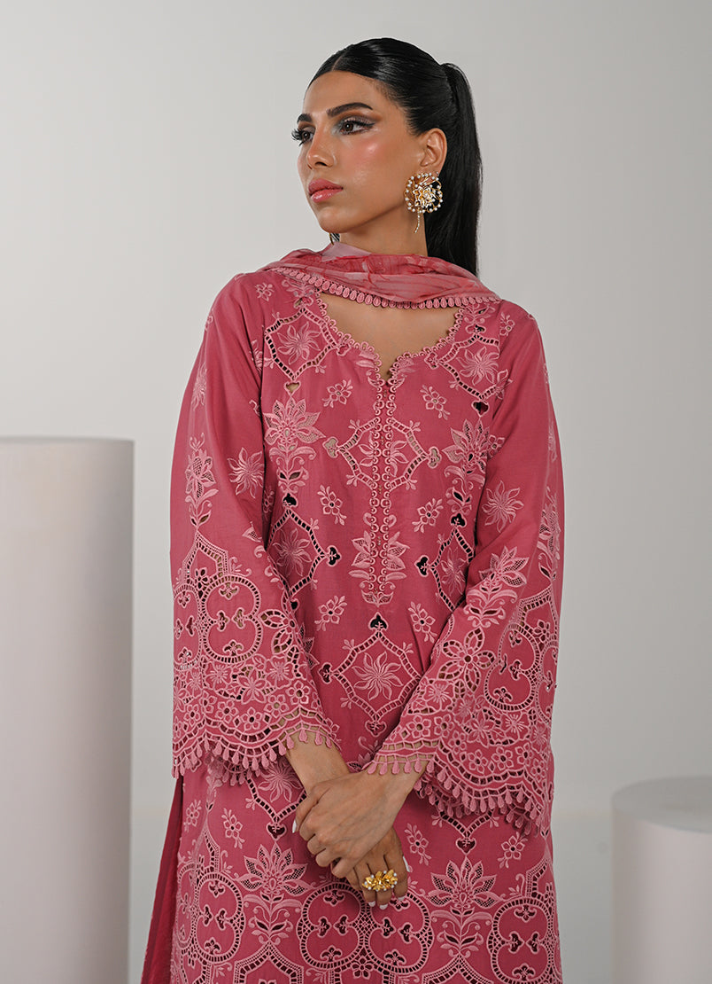 3 PC Embroidered Suit