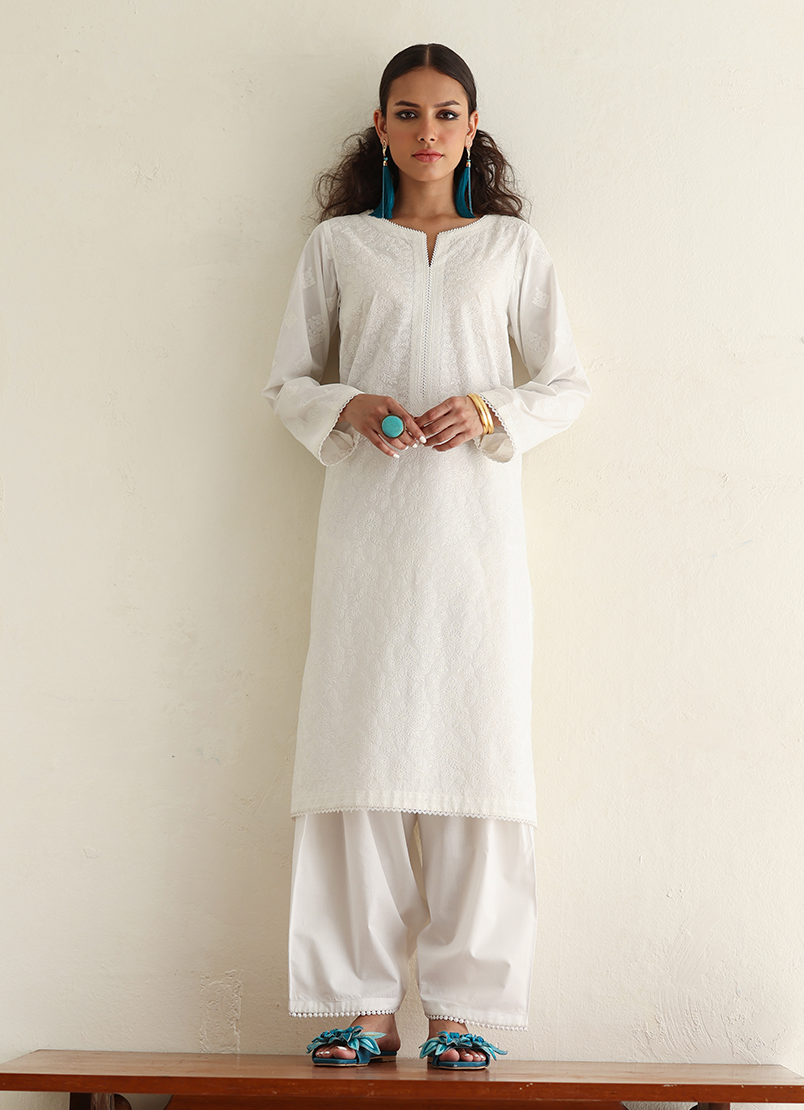 Embroidered Kurta