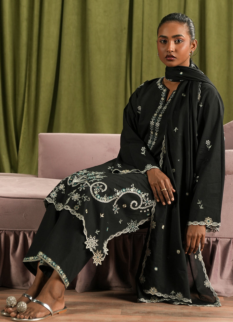 3 PC Embroidered Suit