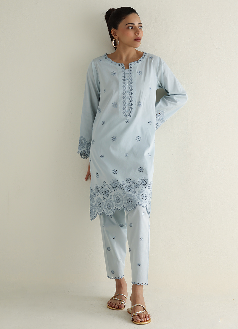 Embroidered Kurta Set