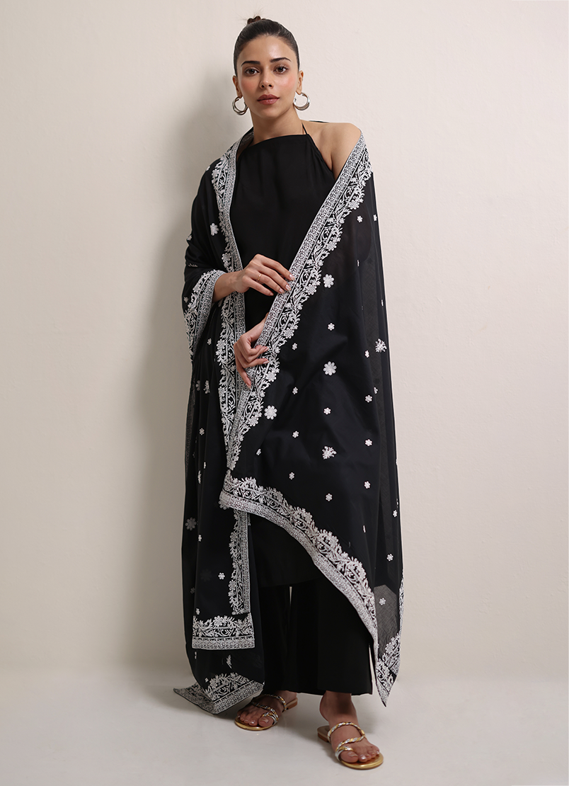 Chikankari Dupatta