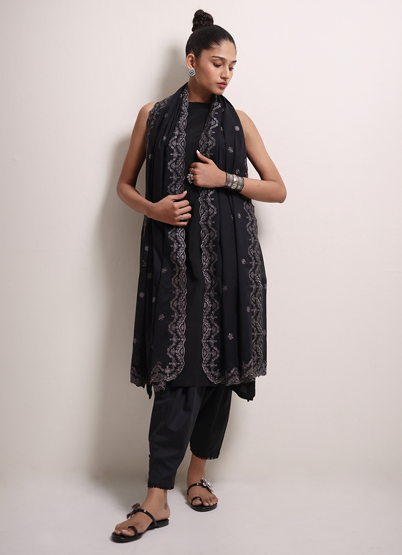 Chikankari Dupatta