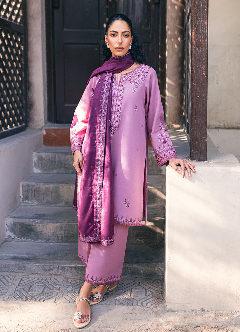 3 PC Embroidered Suit