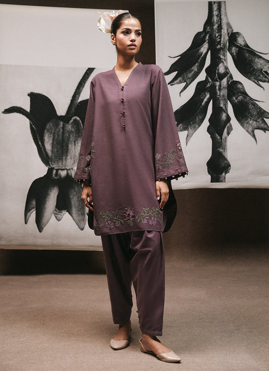 Khaddar Embroidered CO-ORD Set