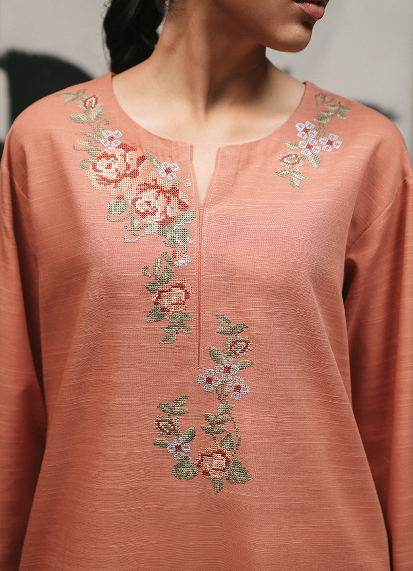 khaddar-embroidered-kurta