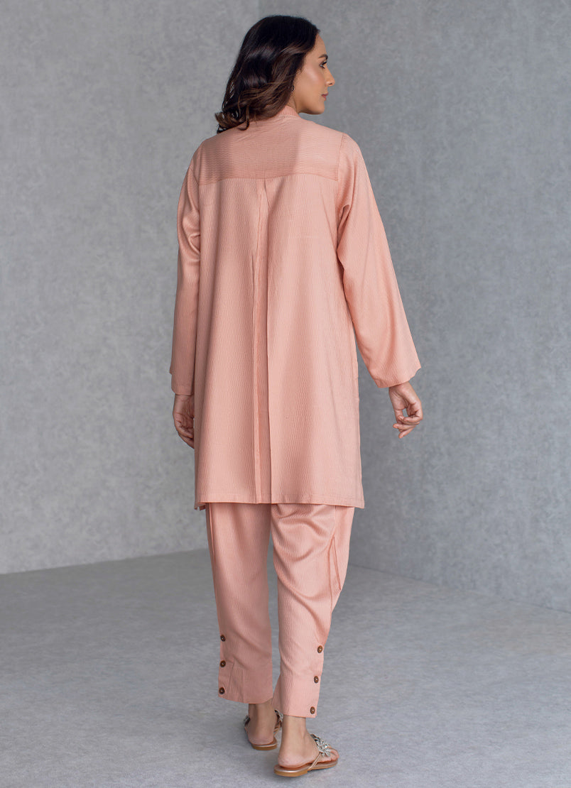 peach-tan-dobby-viscose-co-ord-set