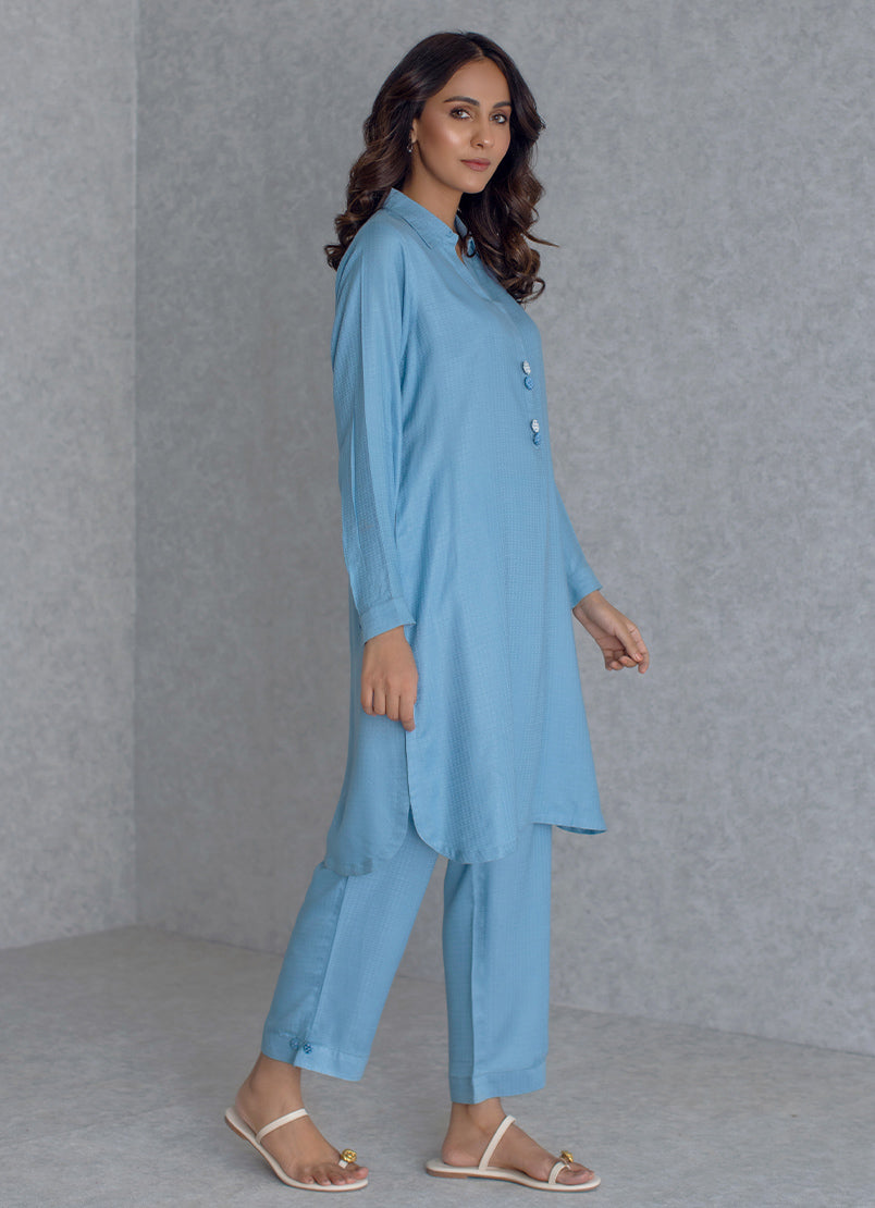 cobalt-blue-dobby-viscose-co-ord-set