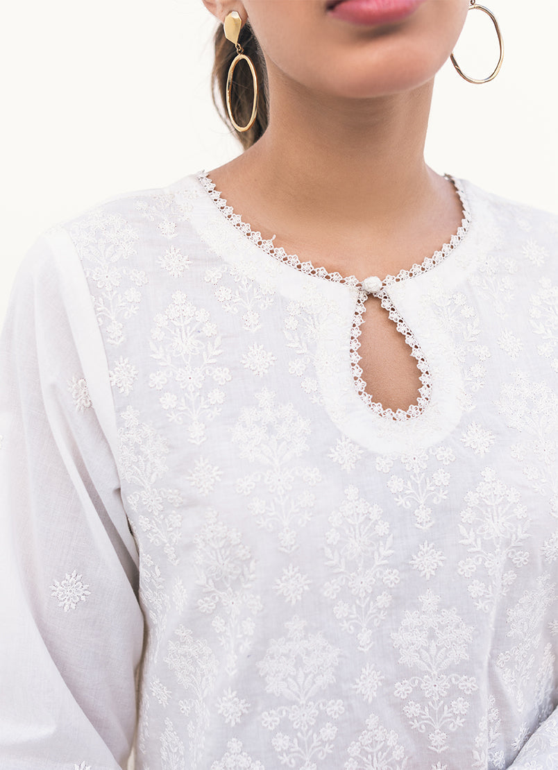 chikankari-embroidered-kurta