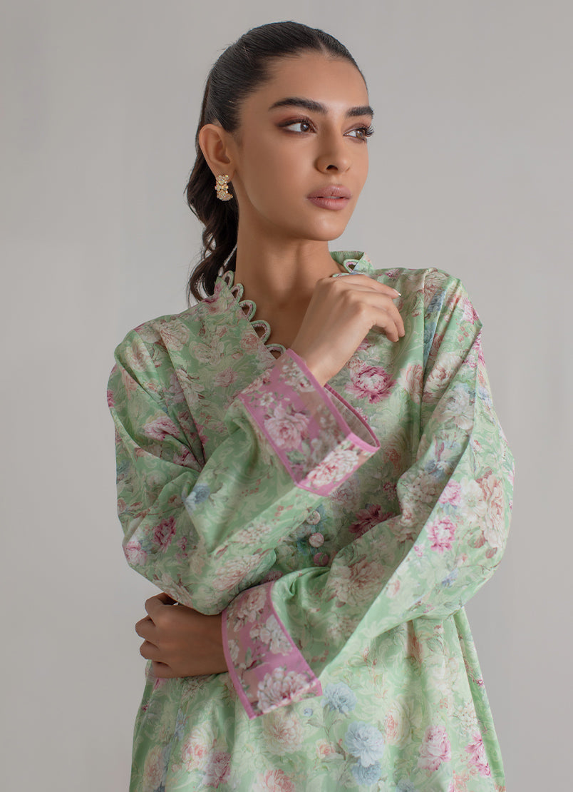 Floral Printed Kurta