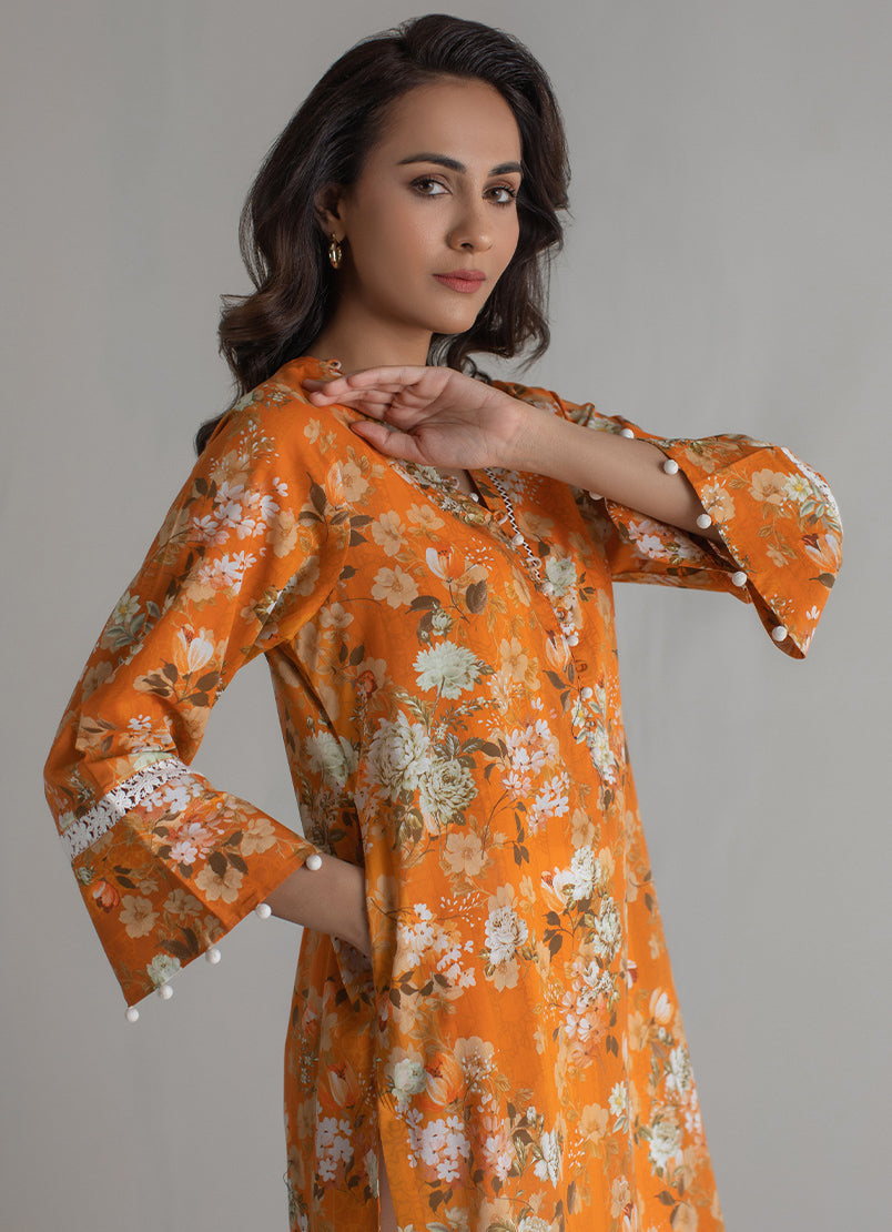 Floral Printed Kurta