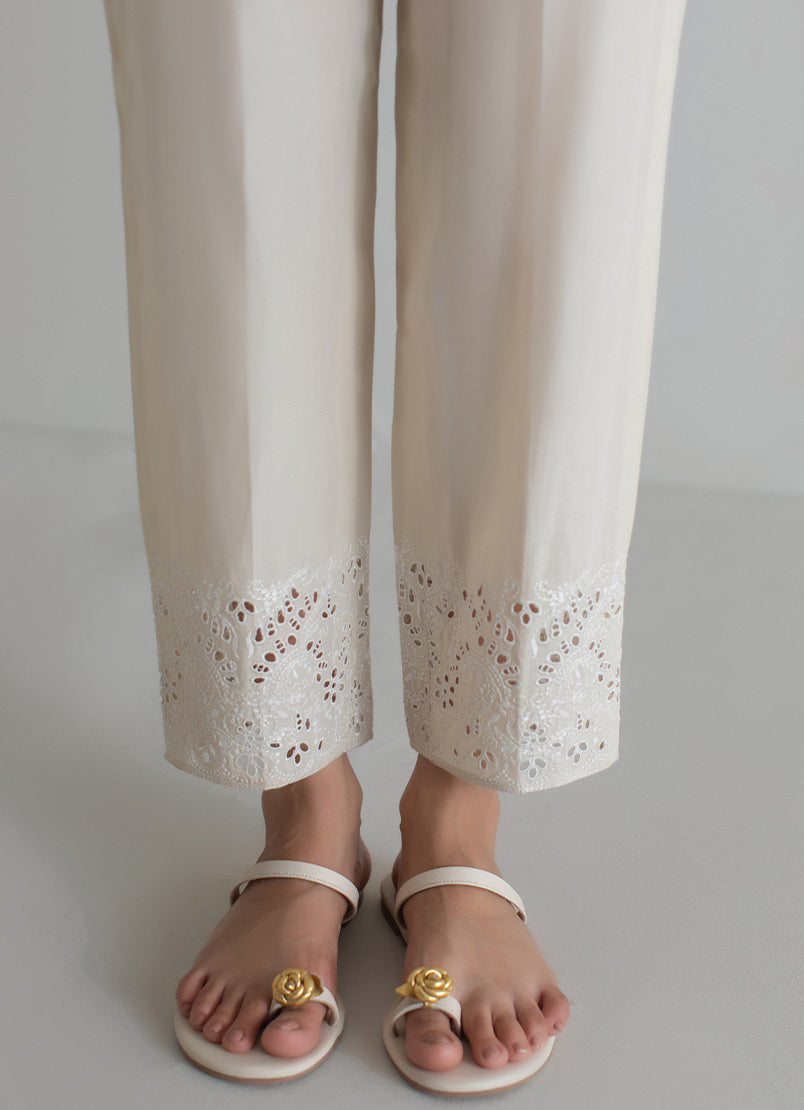 Schiffli Embroidered Pant